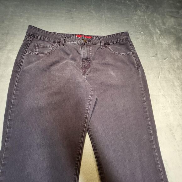 Vintage Levis 518 Jeans Womens 13M Purple Superlow Boot Cut Low Rise Denim Y2K - Picture 2 of 14